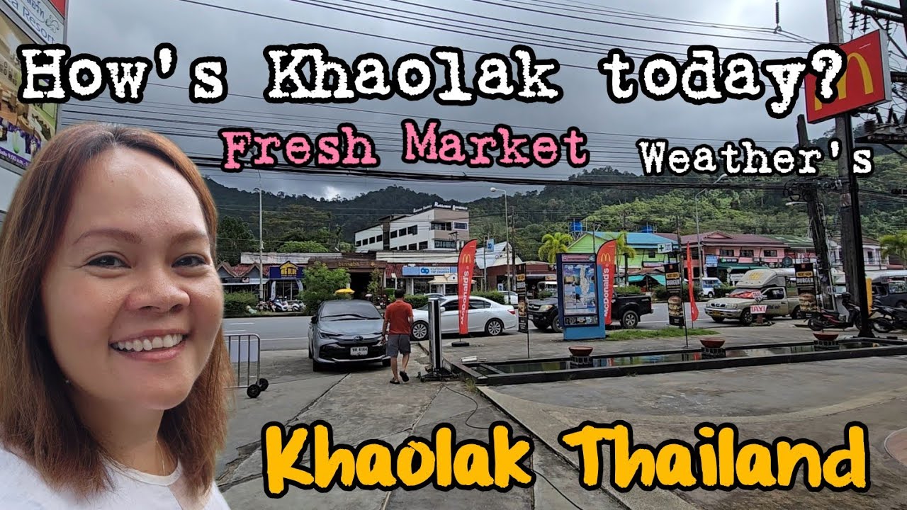 How is the fresh market  | Local market here!! | KhaoLak today | Thailand 🇹🇭