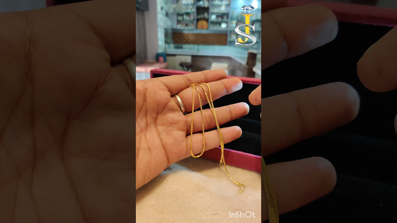 4gram Gold chain . Light weight chain SJ_Gold