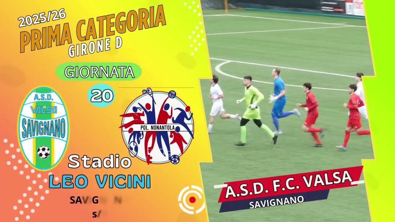 Valsa Savignano - Nonantola - Sintesi - 14 febbraio 2026