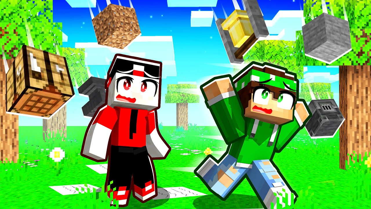 MINECRAFT MA CADONO 1.000.000 DI BLOCCHI DAL CIELO!