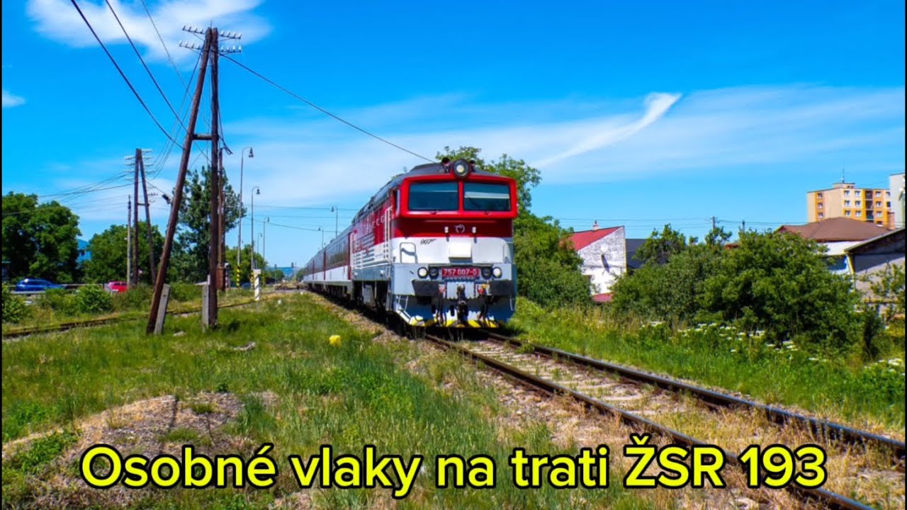 Osobné vlaky na trati ŽSR 193. #2