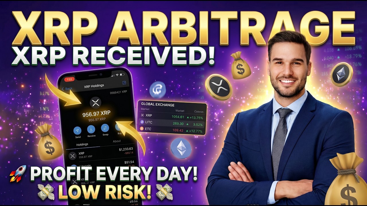 XRP Arbitrage Strategy! Crypto Trading Using XRP Price Differences