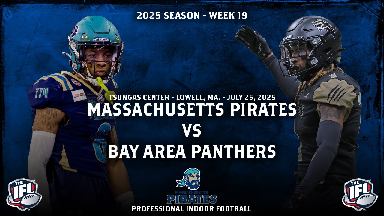 2025 Home Game #8 | Massachusetts Pirates vs Bay Area Panthers | 7.25.25