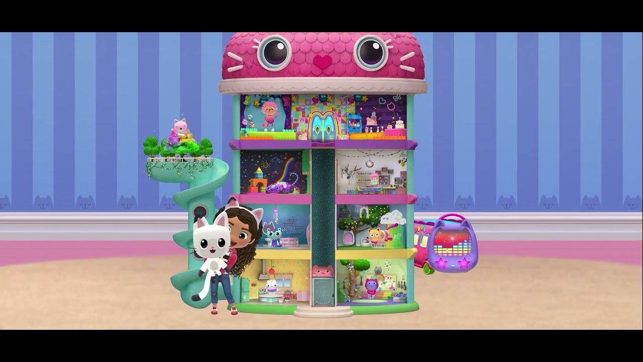 Little Girl and Her Cat in a New Dollhouse Game 🏠🐱
