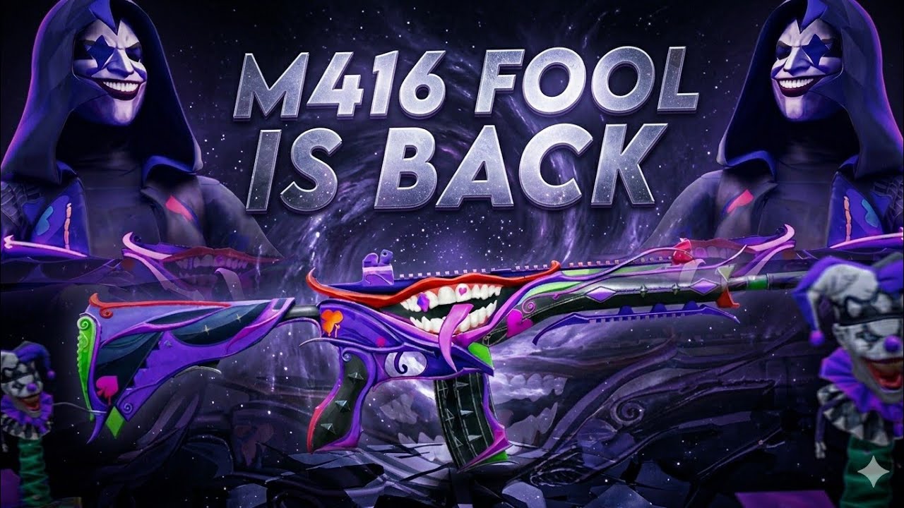 Finally M4 Fool Set Return! 🃏 New Anniversary Crate Leaks & Release Date | PUBGM