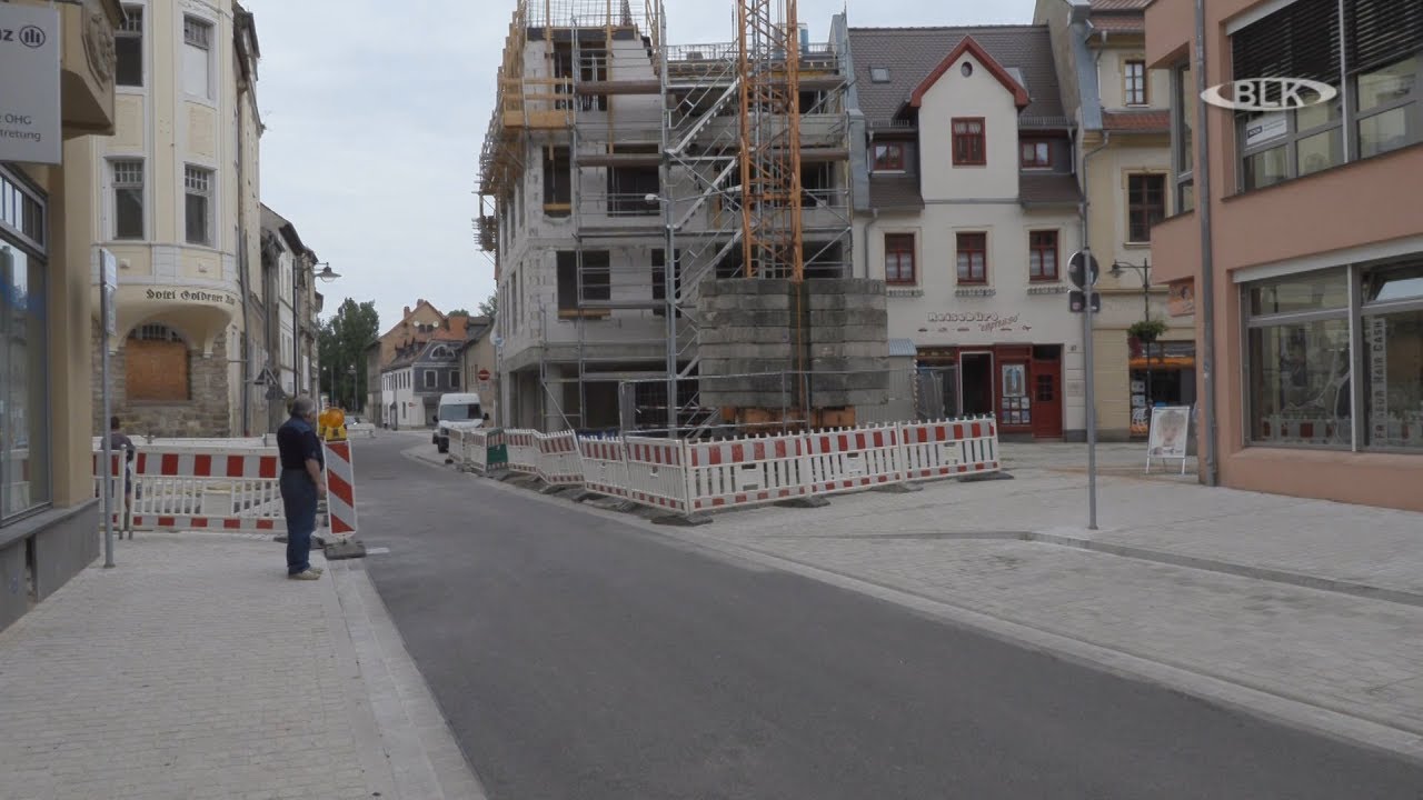 Saalstra&szlig;e Wei&szlig;enfels nach langer Bauzeit wieder offen