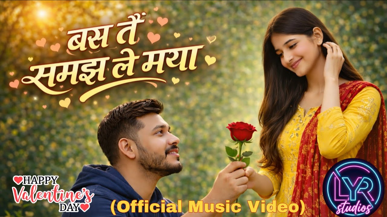BAS TAI SAMAJH LE MAYA | Valentine's Special | Shael Aj LYR & Lavanya Devdas | CG SONG | LYR STUDIOS