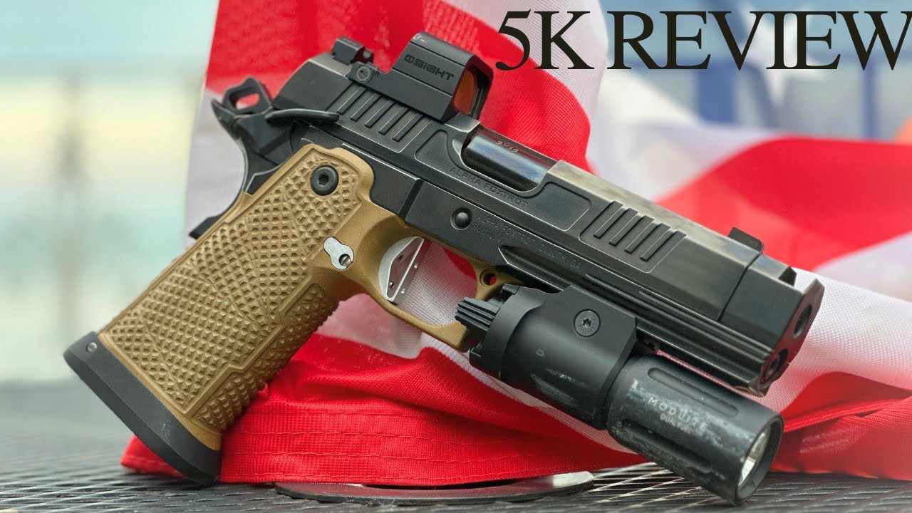 Обзор AF1911 Alpha Foxtrot Romulus 4.25 comp 5000 патронов. #AlphaFoxtrotRomulus #thelifeofron