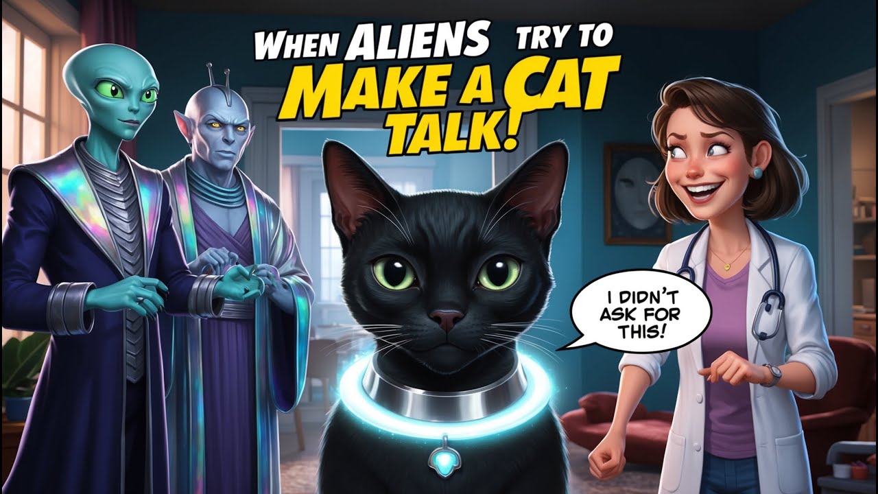 When the Aliens Tried to Make a Cat Talk | Sci-Fi Story | HFY
