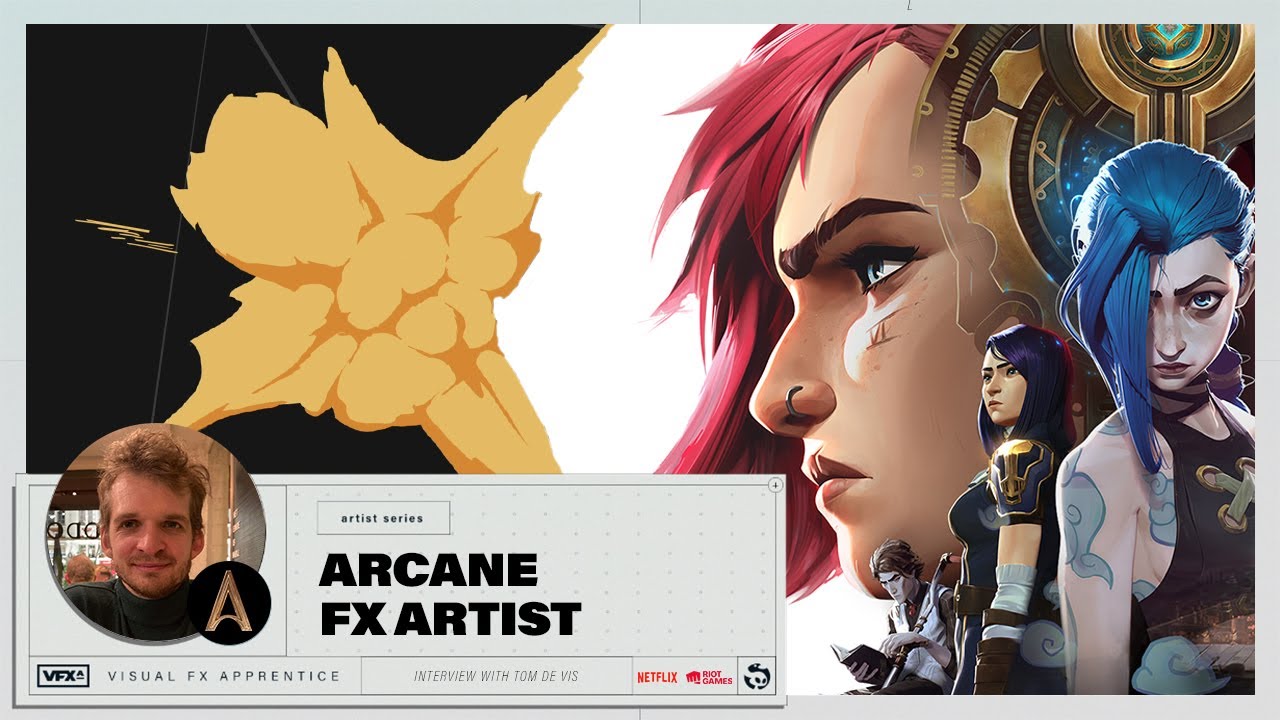 Станьте художником по 2D-эффектам в сериале Netflix Arcane: League of Legends