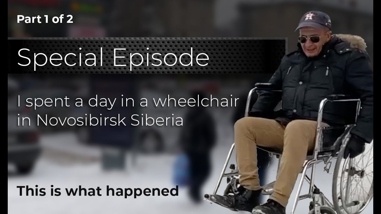 Я провел день в инвалидной коляске в России. Disabled in Russia-this is what happened