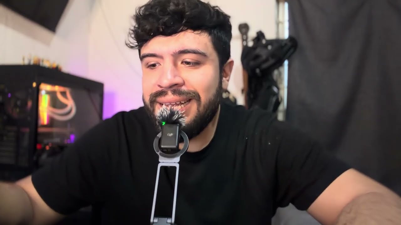 ASMR #2 un poco de tijeras y clicks 