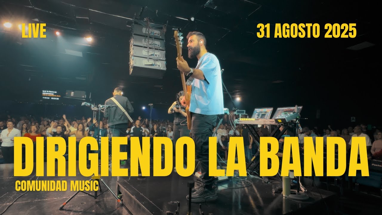 ¡Oh qué momento el que VIVIMOS!!! 😮‍💨🔥🥹 | Dirigiendo la Banda | BassCam | 31 Agosto 2025