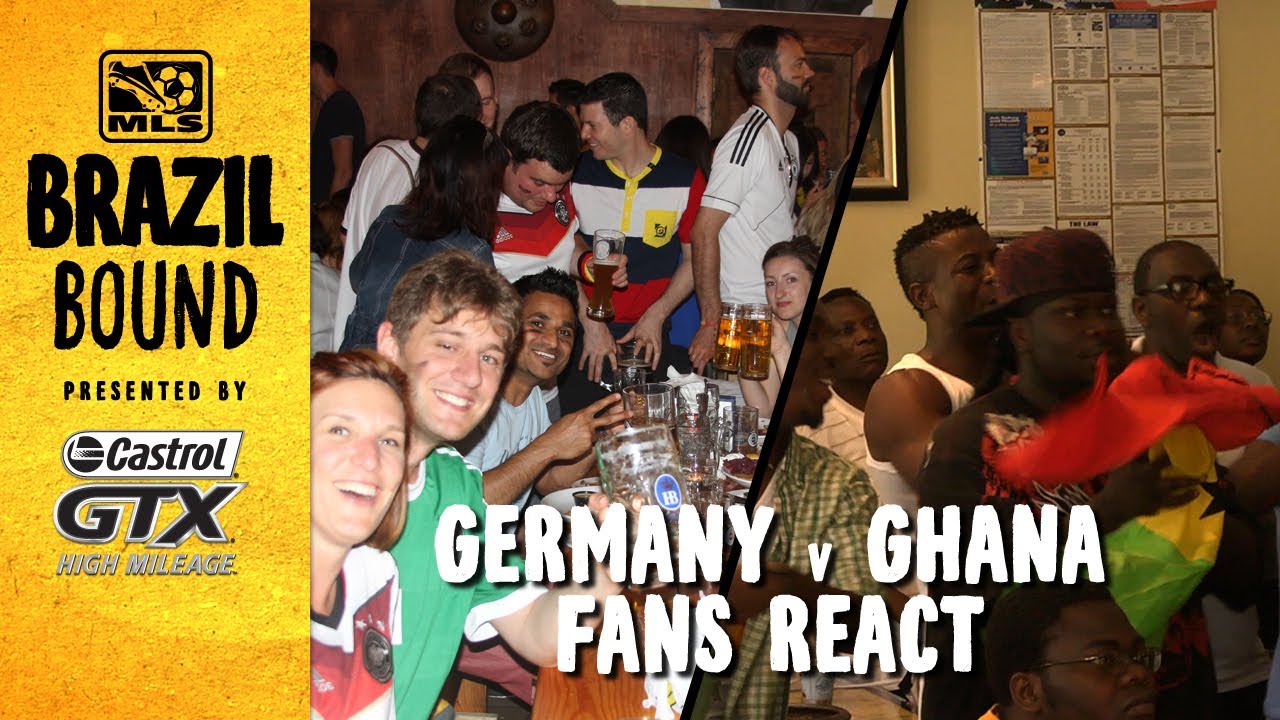 Germany and Ghana fans react to shock result | Brazil Bound