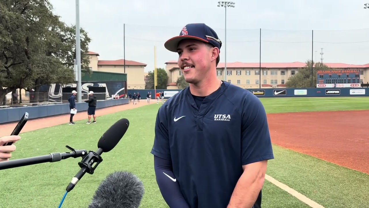 UTSA Baseball 2026 Preview with Catcher Andrew Stucky 2.10.26