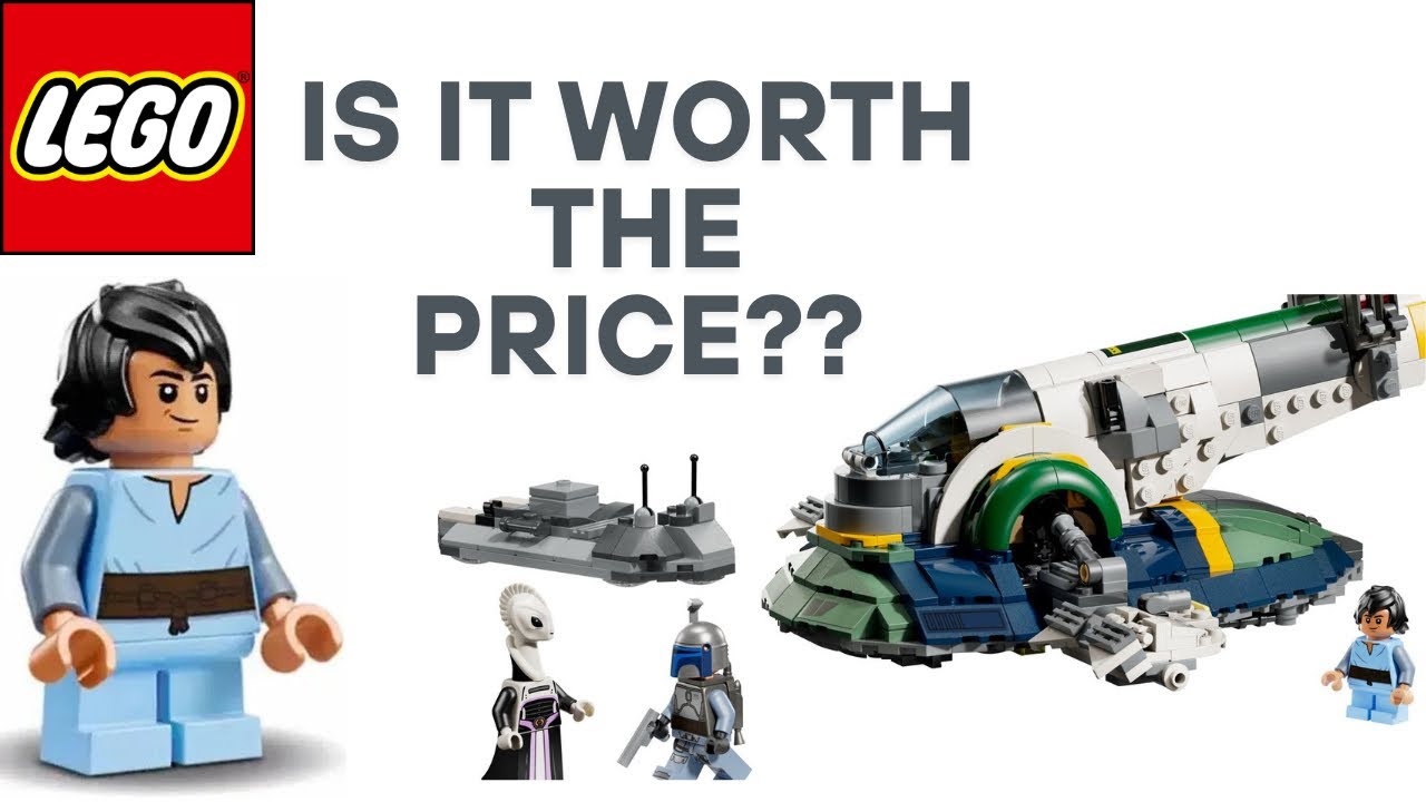 LEGO's Jango Fetts Starship REVIEW | Set 75433