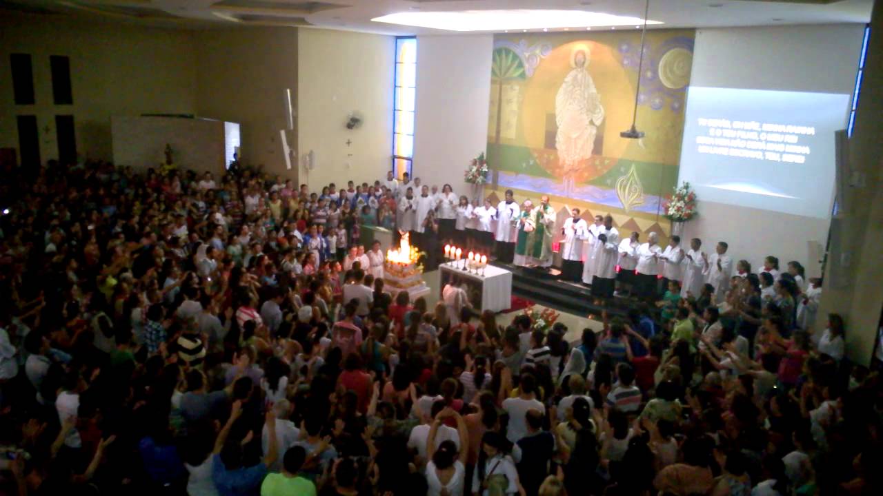 Encerramento do Cerco - Entrada de Nossa Senhora - Paróquia São Francisco de Assis - Várzea Paulista