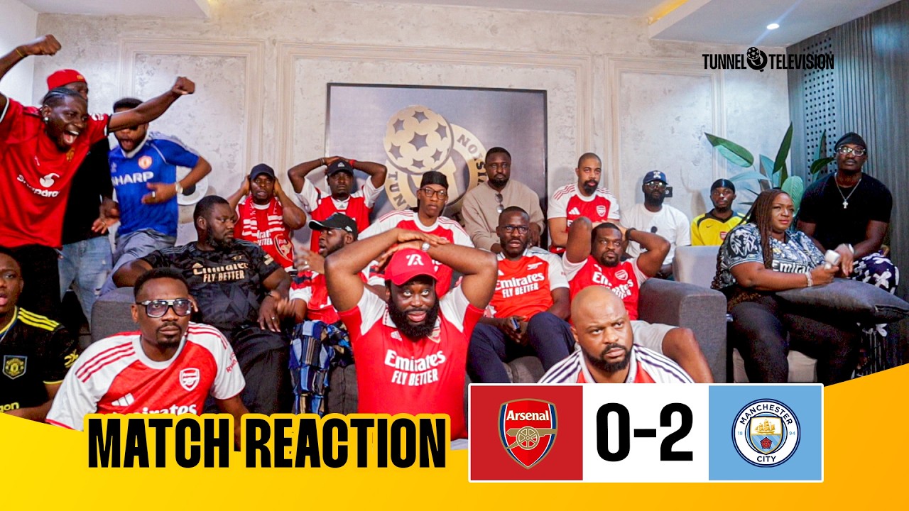 Arsenal 0-2 Manchester City | Full Fan Reactions | Orielly 