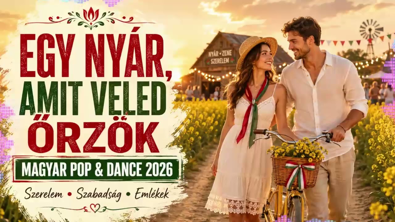 Egy Ny&aacute;r, Amit Veled Őrz&ouml;k ☀️ Magyar Pop & Dance Mix 2026 | Szerelem, Szabads&aacute;g, Eml&eacute;kek