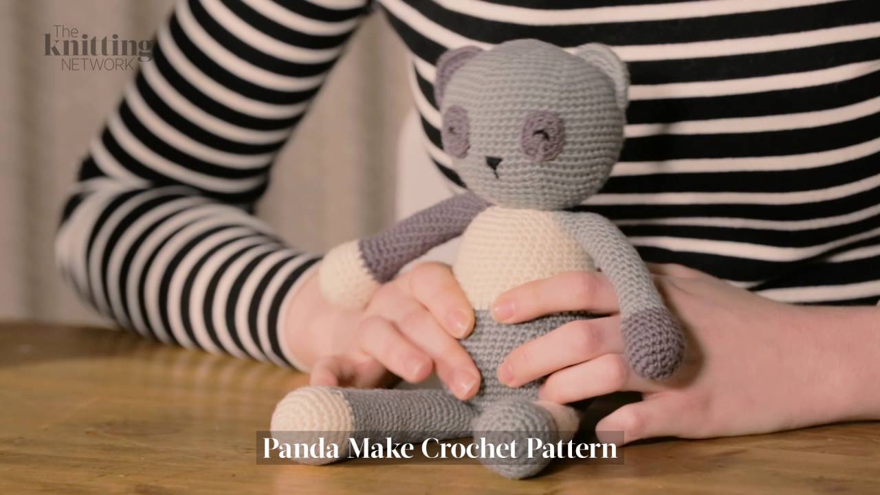 Panda Make Crochet Pattern (The Knitting Network WTD066)