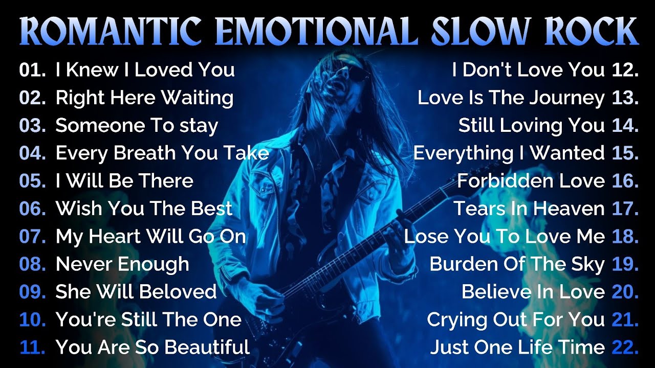 EMOTIONAL SLOW ROCK PLAYLIST 2026 - CLASSIC AMERICAN ROCK SONGS 💞