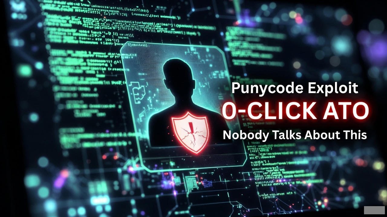 0-Click Account Takeover Using Punycode – Nobody Is Talking About This