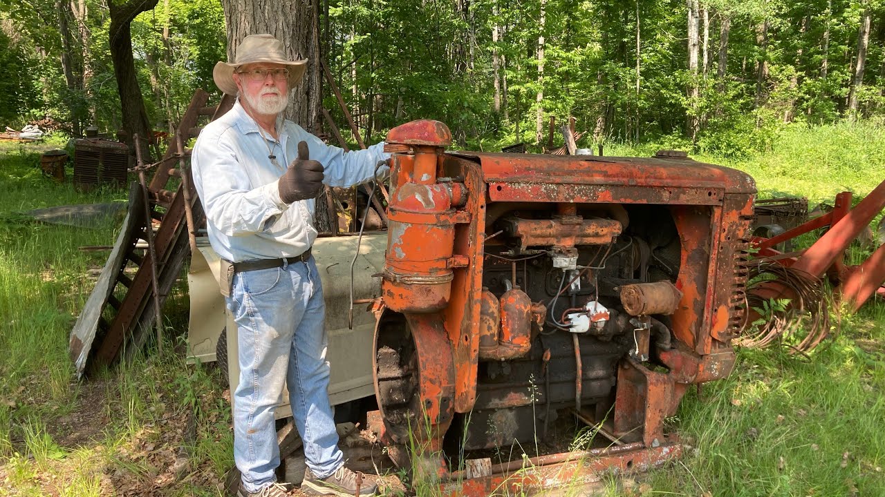 UD-14 Engine for Sale - IH Gas Start Diesel Power Unit that Senior Wants to Find a New Home For!