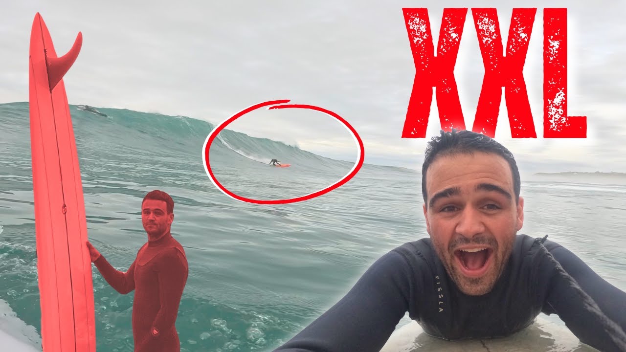 Surfeando OLAS GRANDES por primera vez esta temporada 😱🔥