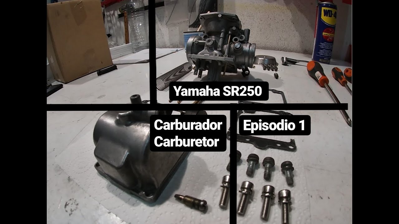 Yamaha SR 250 Carburetor Restoration / Repair (Episode 1)