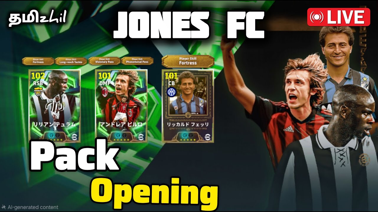 Live  | Pack Opening boys | Top 1000 Rank push | #tamil#konami#efootball2026