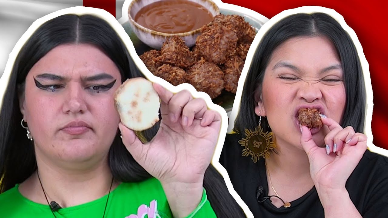 Aussies Try Tongan Food