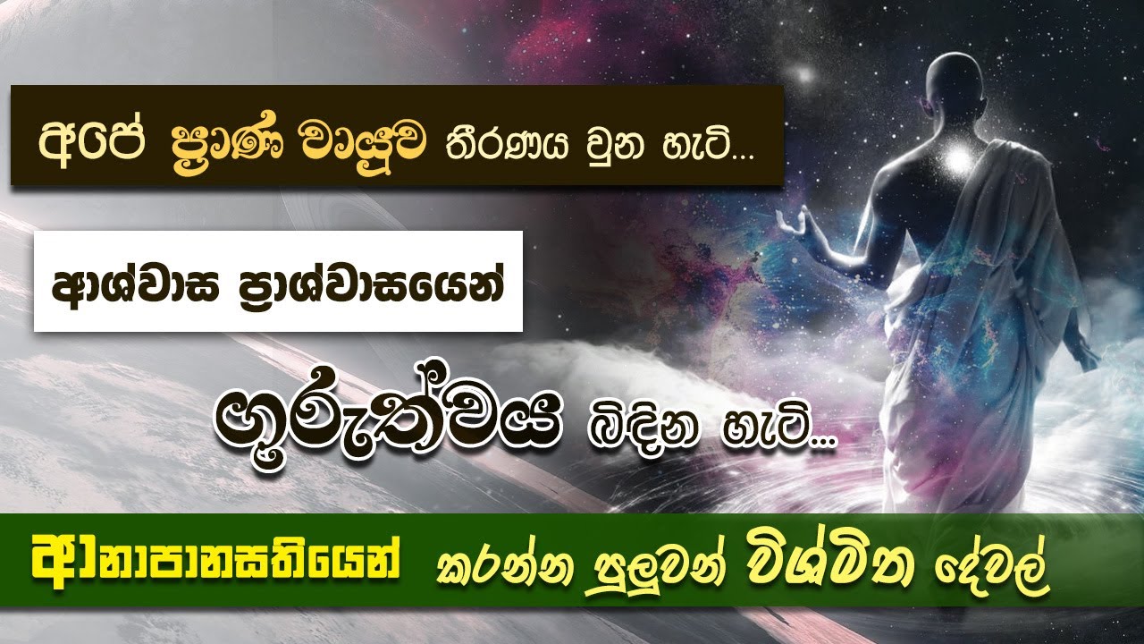 ආනාපානසතිය තුළ සැඟවුන විශ්වයේ අභිරහස් ගැන උන්වහන්සේ සමඟ කළ සාකච්ඡාවක්... | Niwan Dakimu