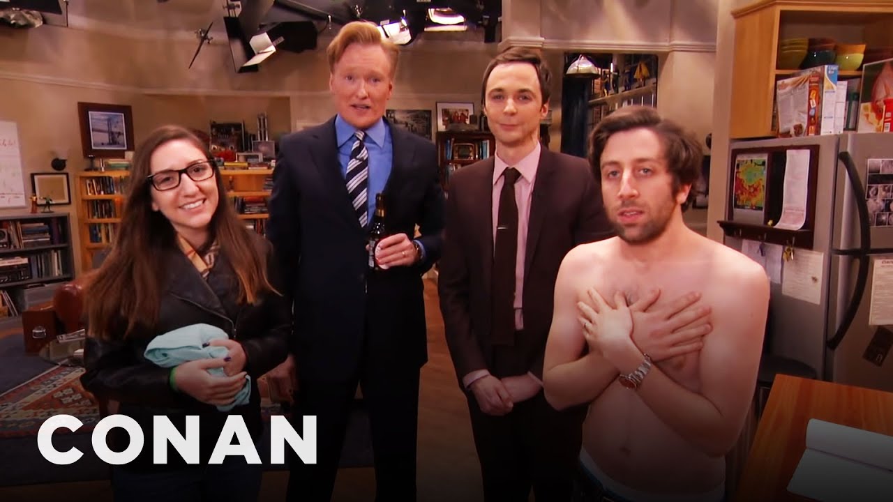 Jim Parsons & Conan Raid The 