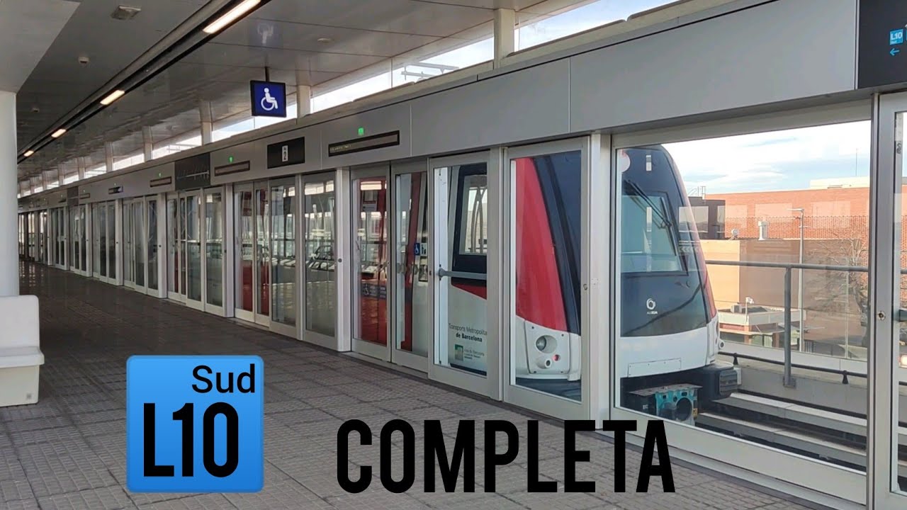 L10 SUD COMPLETA ( ZAL | Riu Vell —  Collblanc) | Metro de Barcelona