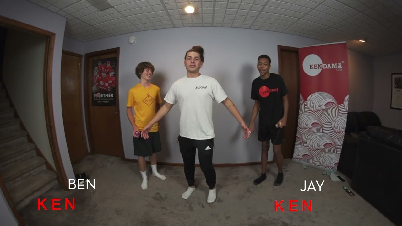 Kendama USA - Ben Brian VS Jay Lawrence game of Kendama