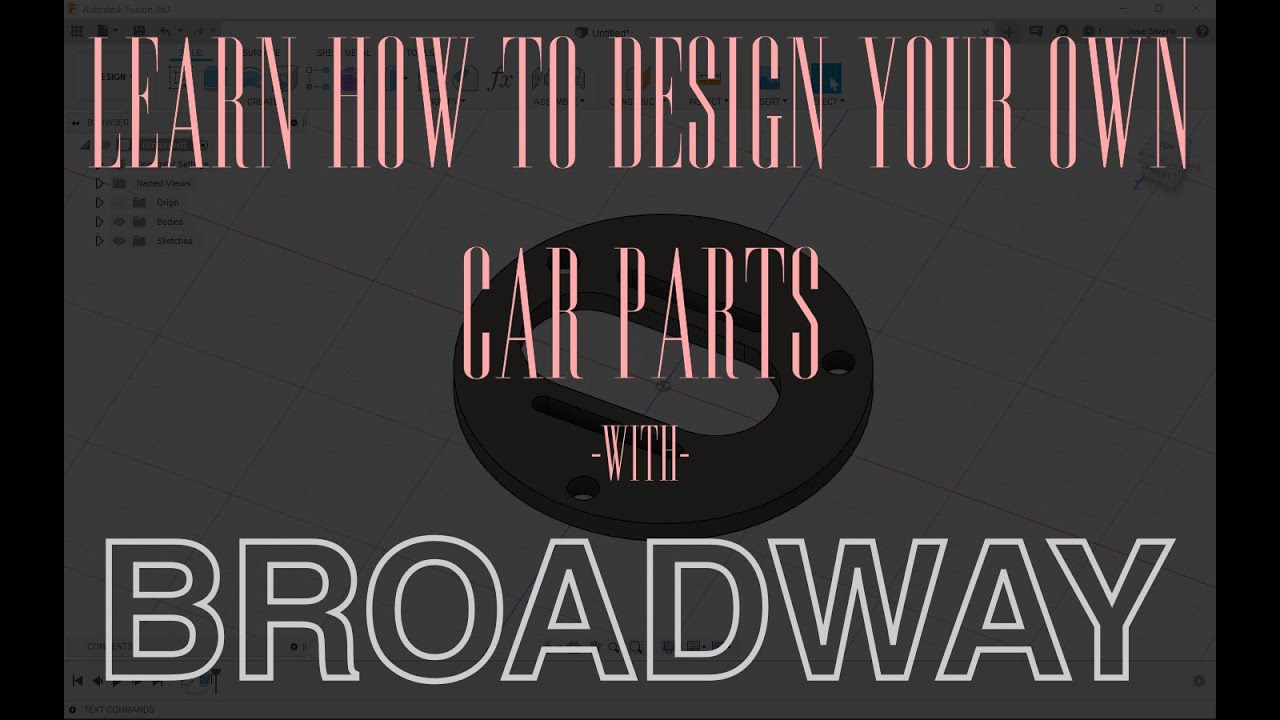Learn how to design your OWN car parts with Fusion 360 & Broadway Suspension (e36 camber plates)