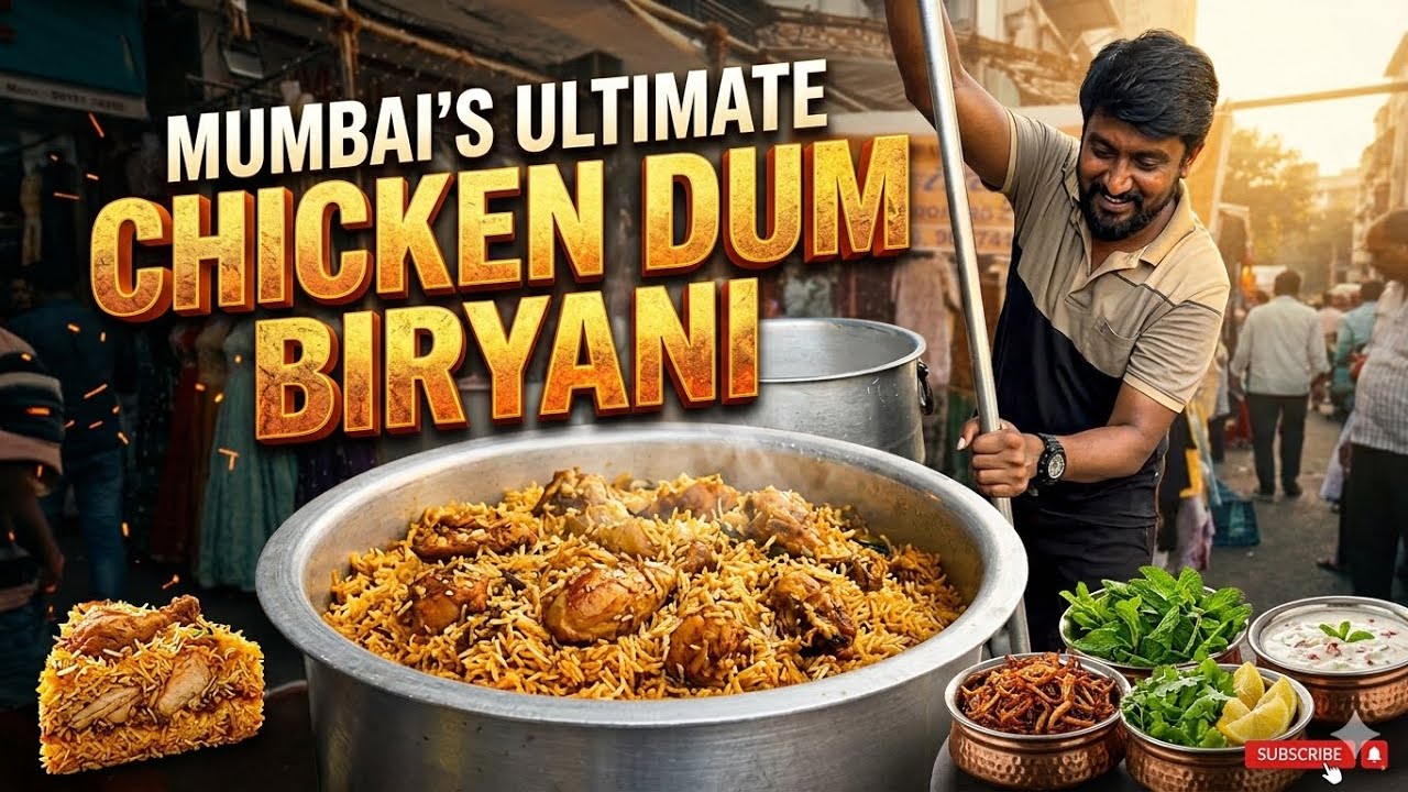 Chicken biryani at mumbai street #indianfood #desikhana #streetfood #foodie #chickenbiryani #chicken