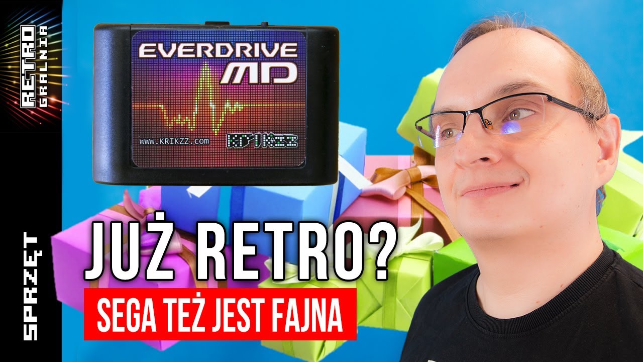 🎮 Sega Mega EverDrive MD v3 - Stary ale jary multicart do konsoli i jego klony (RG#481)
