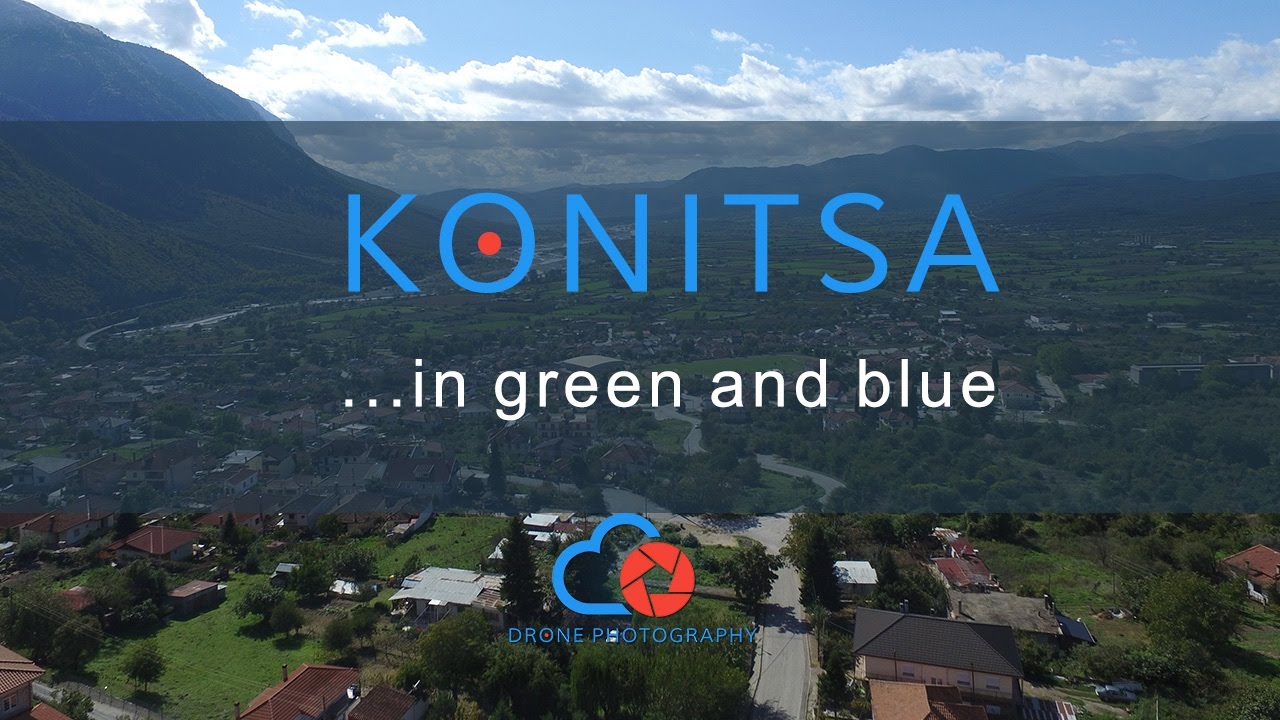 Konitsa from a drone