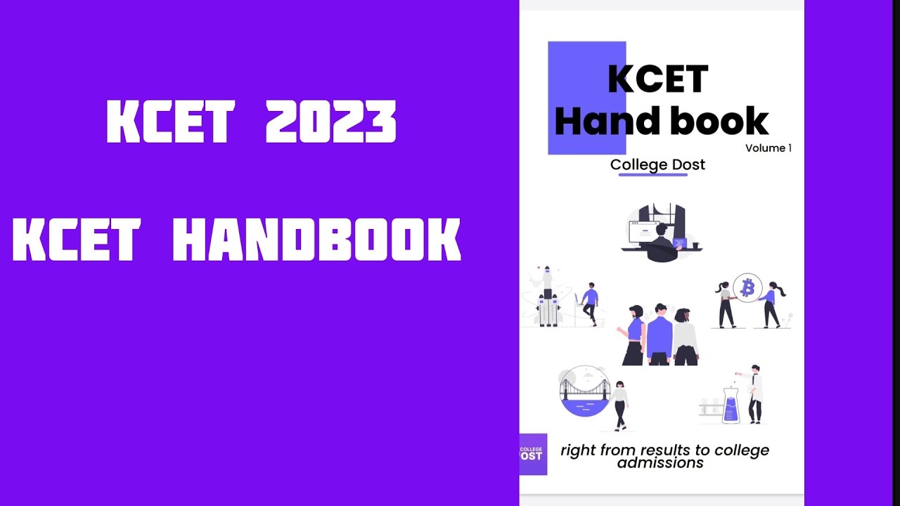 KCET 2023 Kcet Counseling handbook #kcet2023