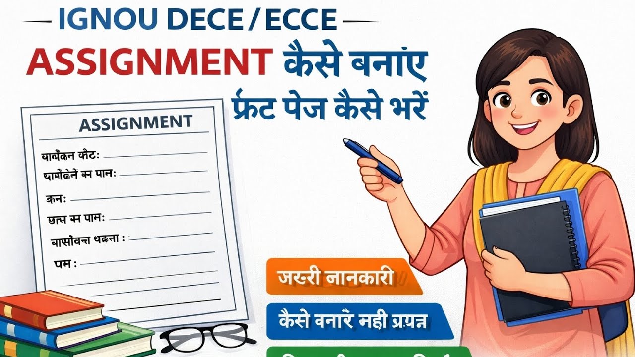 IGNOU DECE ECCE Assignment Kaise Banaye 2026