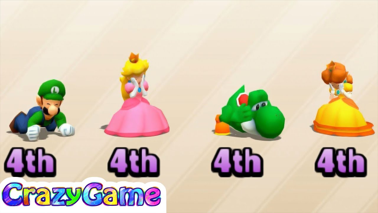 Mario Party The Top 100 - All Score Minigames Gameplay