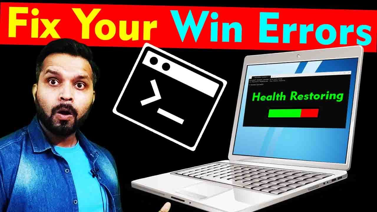 💻 ये तीन Command पूरे Computer की Service कर देंगी | Fix Windows Errors using CMD