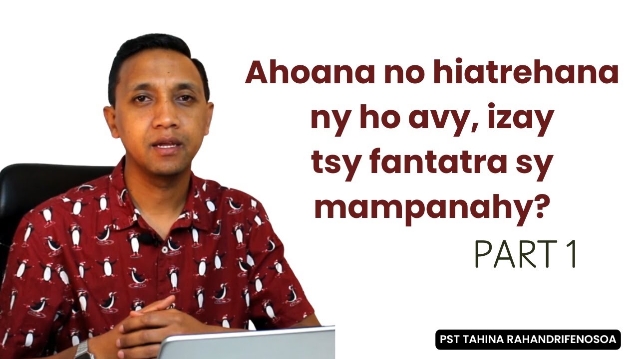 Marka 16: 15 - Ahoana no fomba hiatrehana ny ho avy tsy fantatra sy mampanahy?