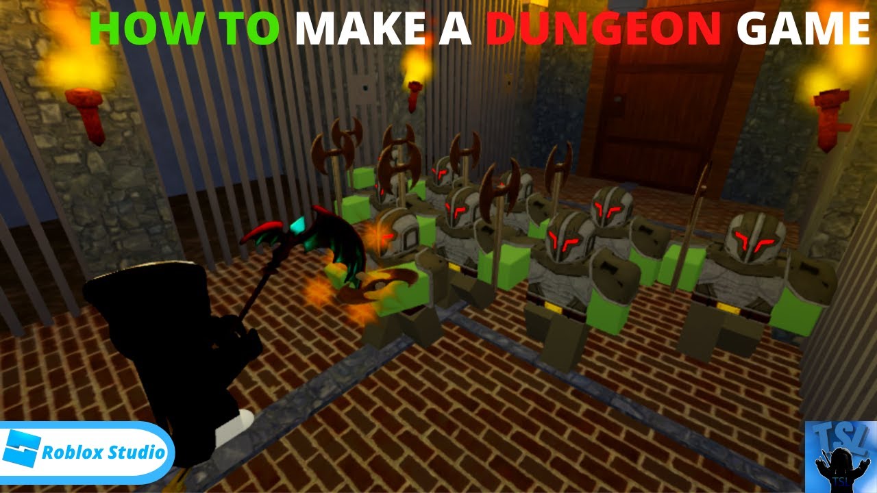 How To Make A Roblox Dungeon Game Part 1
