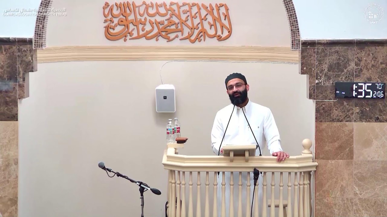 First Jummah Khutbah - Dr. Asif Hirani