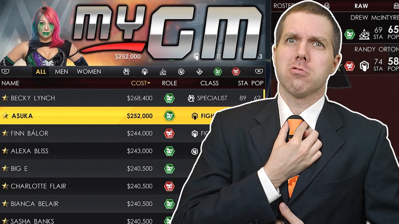 WWE 2K22 MyGM #1 - Draft Day + Monday Night Slug
