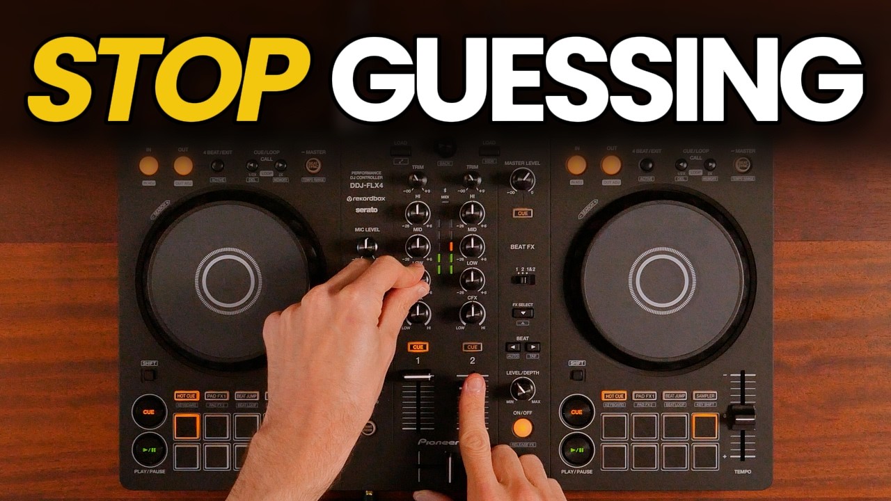 How to Build Your First DJ Set Using 5 Tracks