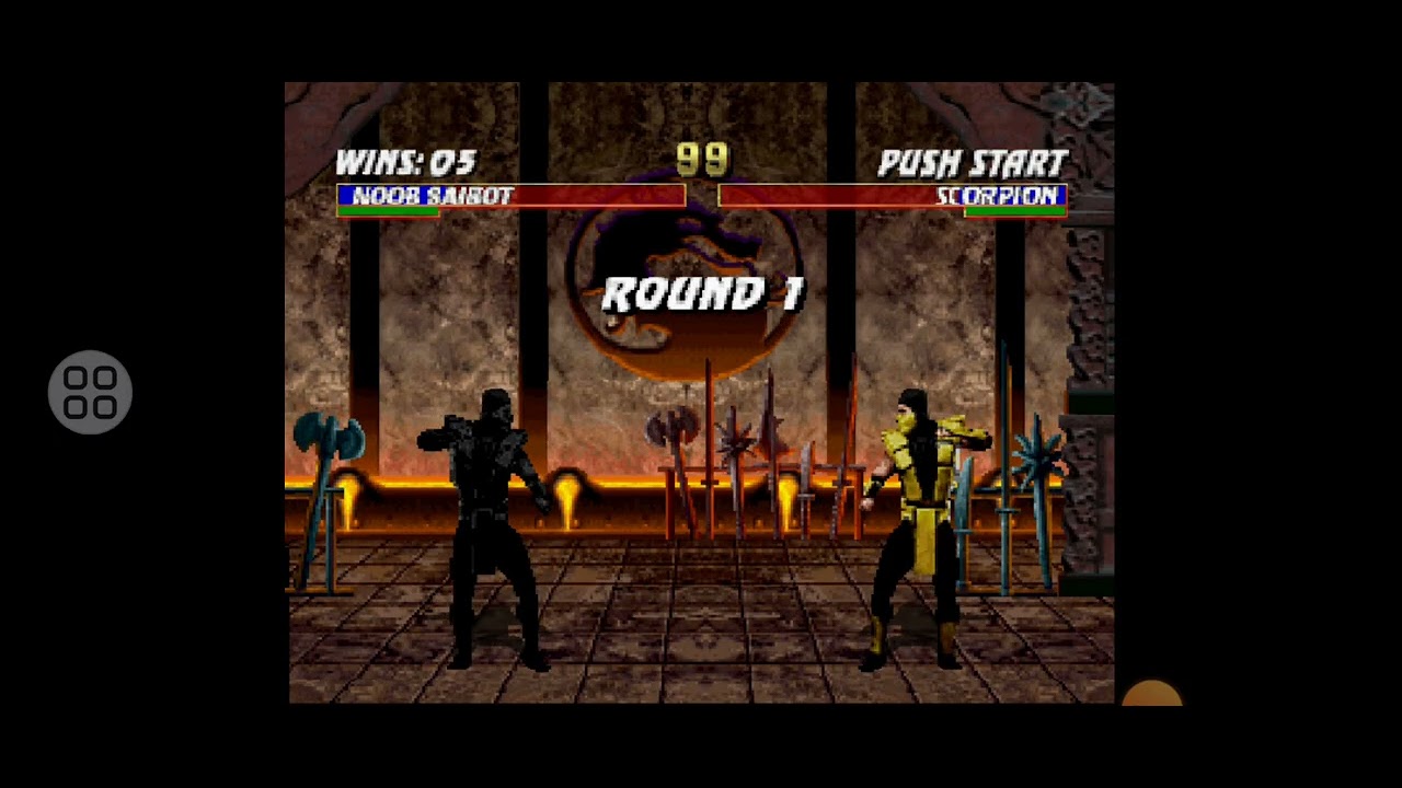 MORTAL KOMBAT TRILOGY N64 GAMEPLAY NOOB SAIBOT 