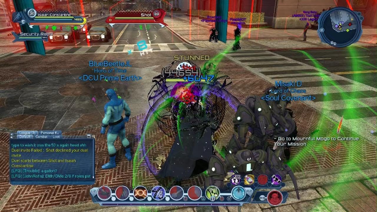 Mental vs The New & improved Water power Set.. Dcuo open world pvp